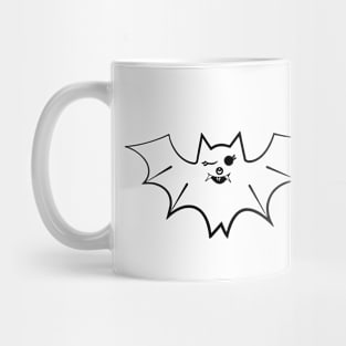 BAT (black contour) Mug